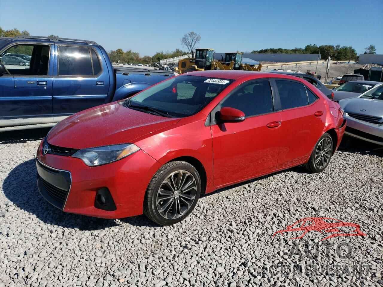 TOYOTA COROLLA 2016 - 2T1BURHE1GC579453