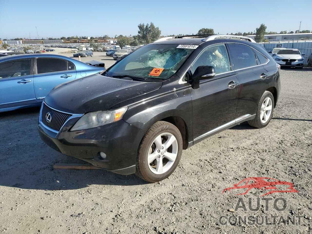 LEXUS RX350 2011 - 2T2ZK1BAXBC046307