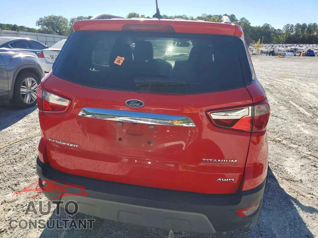 FORD ECOSPORT 2020 - MAJ6S3KL3LC360840