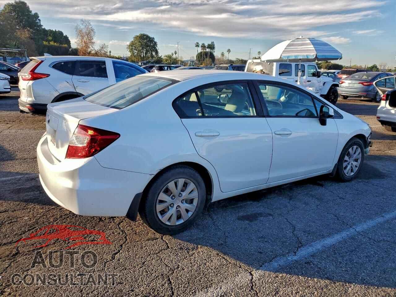 HONDA CIVIC 2012 - 19XFB2F56CE300933