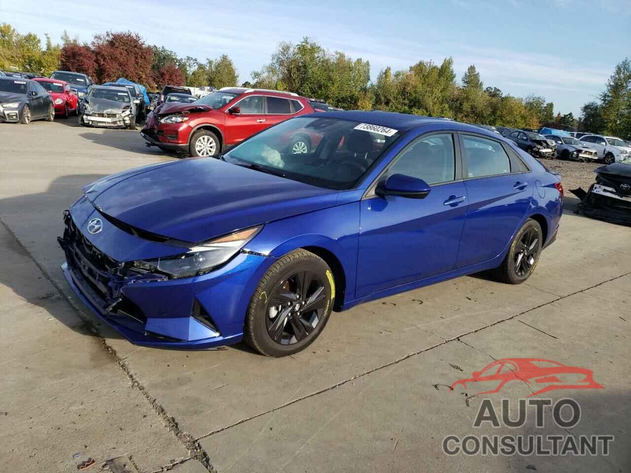 HYUNDAI ELANTRA 2022 - 5NPLM4AG8NH081876