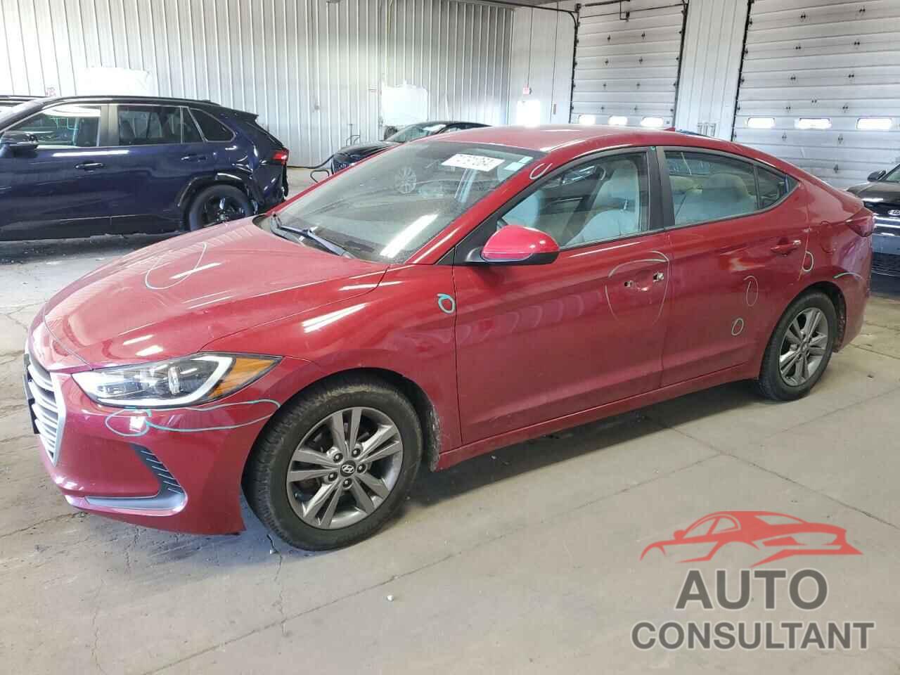 HYUNDAI ELANTRA 2017 - KMHD84LF8HU061176