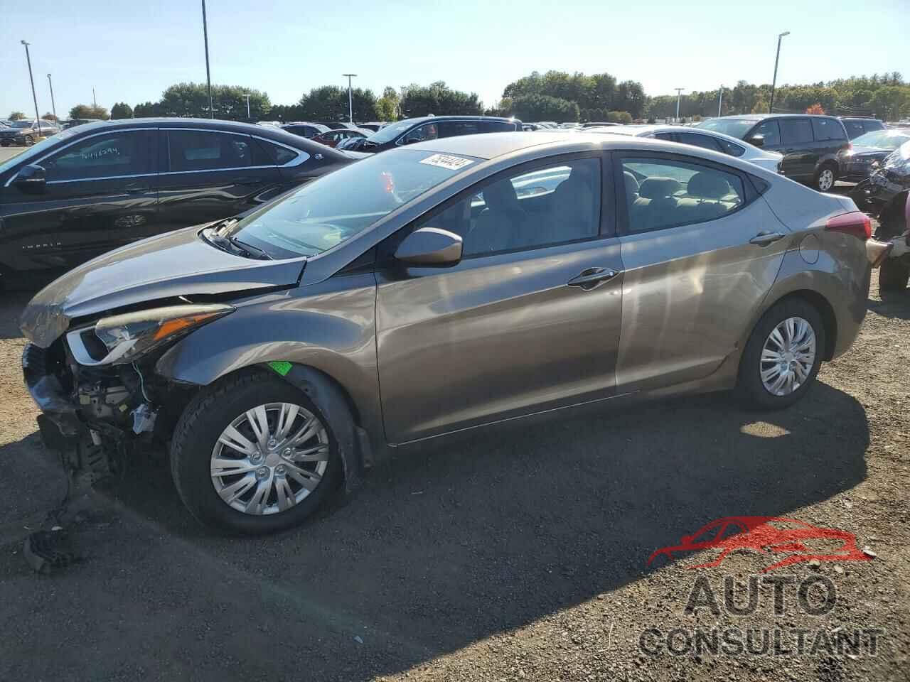 HYUNDAI ELANTRA 2016 - 5NPDH4AEXGH672074