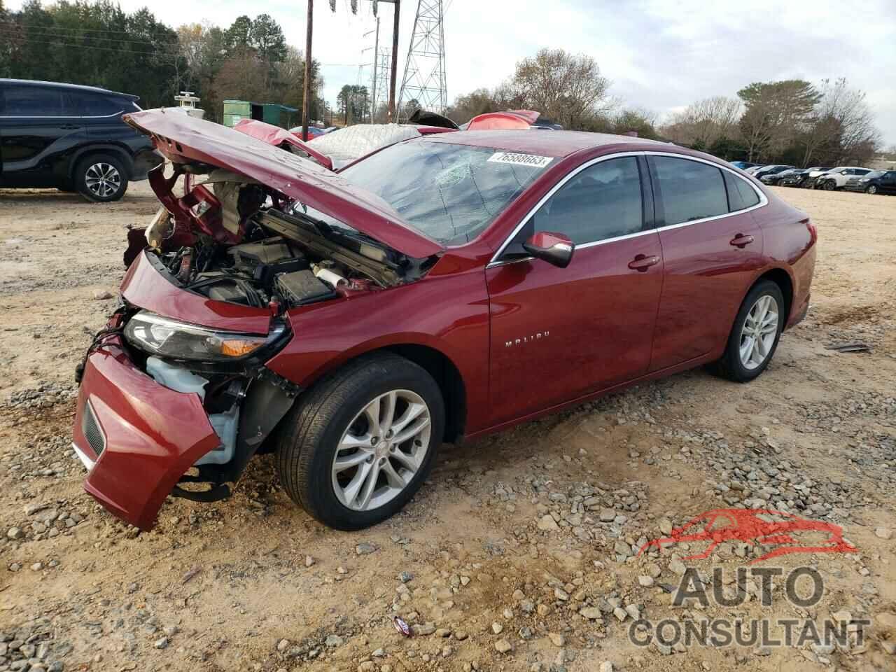 CHEVROLET MALIBU 2017 - 1G1ZE5ST4HF129504