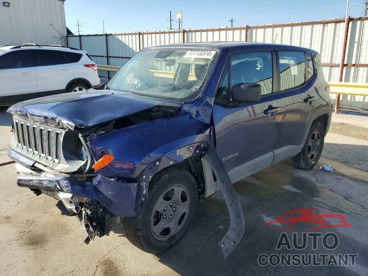 JEEP RENEGADE 2016 - ZACCJAAT0GPD04734