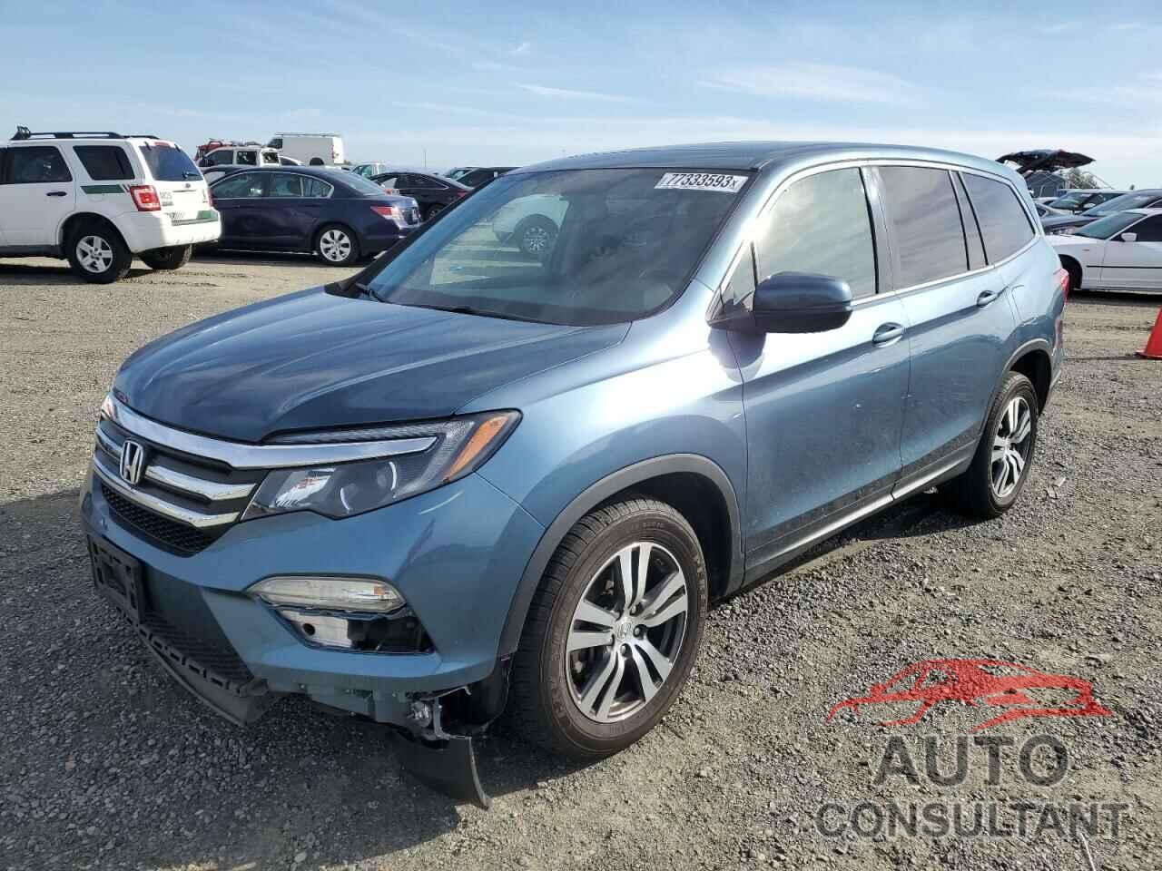 HONDA PILOT 2016 - 5FNYF6H51GB058814