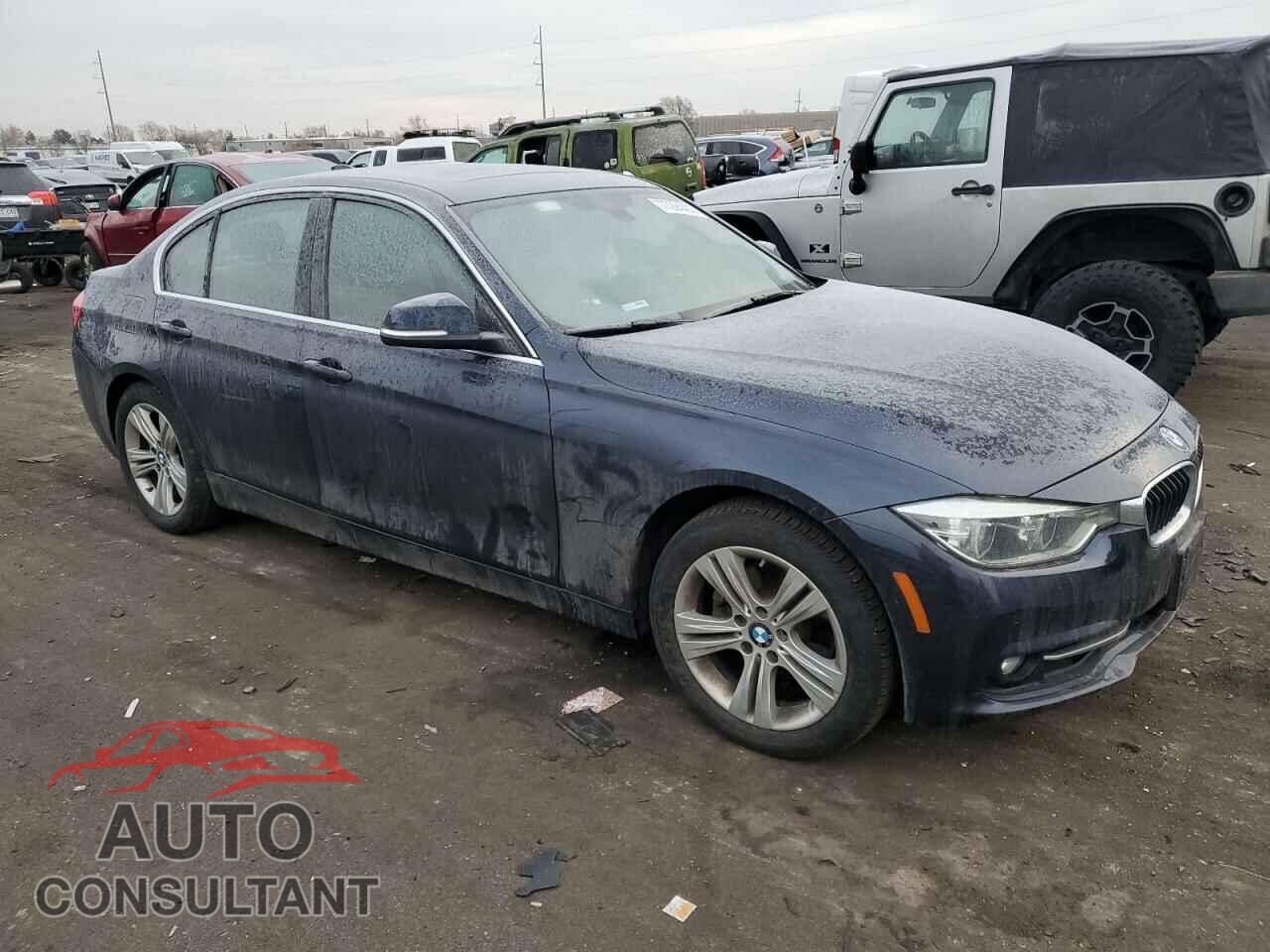 BMW 3 SERIES 2017 - WBA8D9G38HNU62362