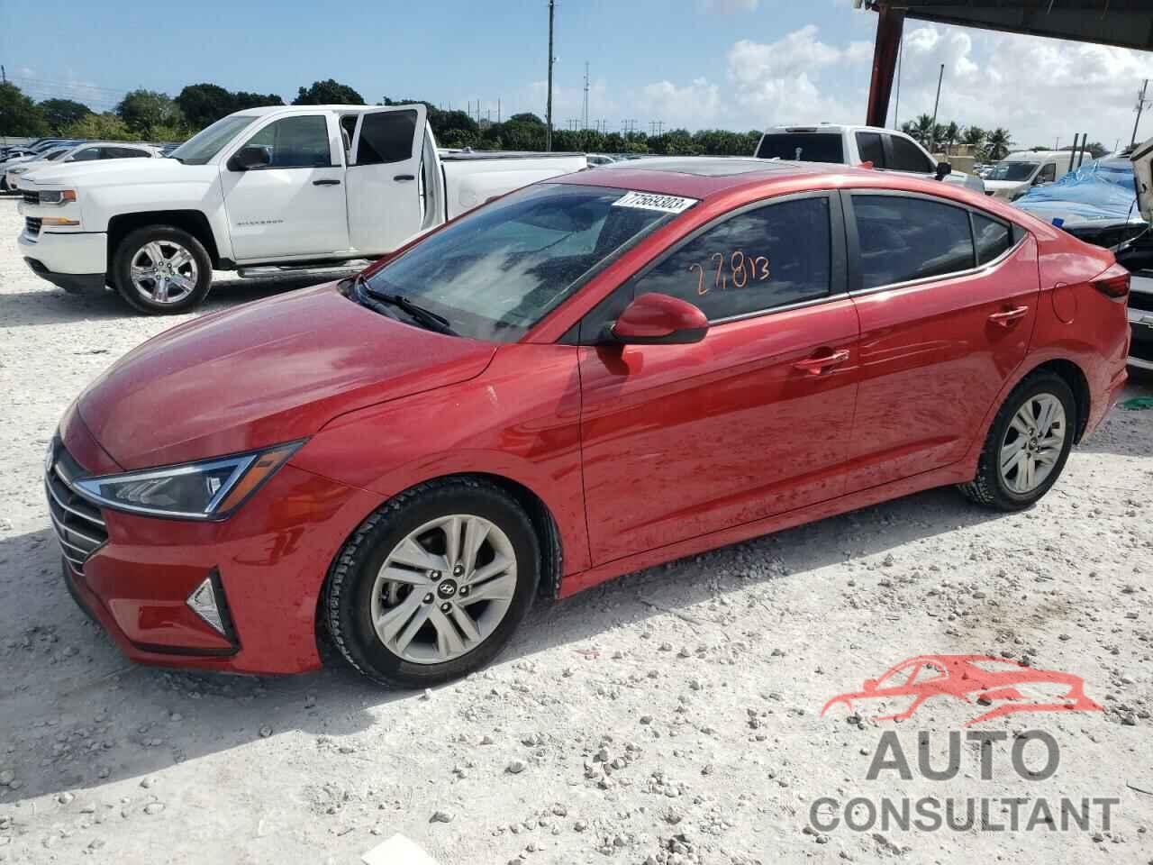 HYUNDAI ELANTRA 2020 - 5NPD84LF3LH528219