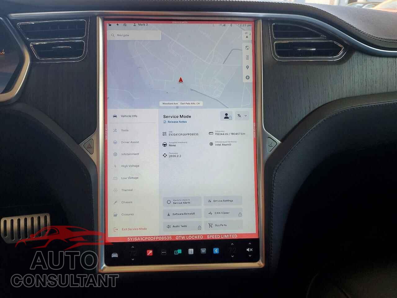 TESLA MODEL S 2013 - 5YJSA1CP0DFP08535