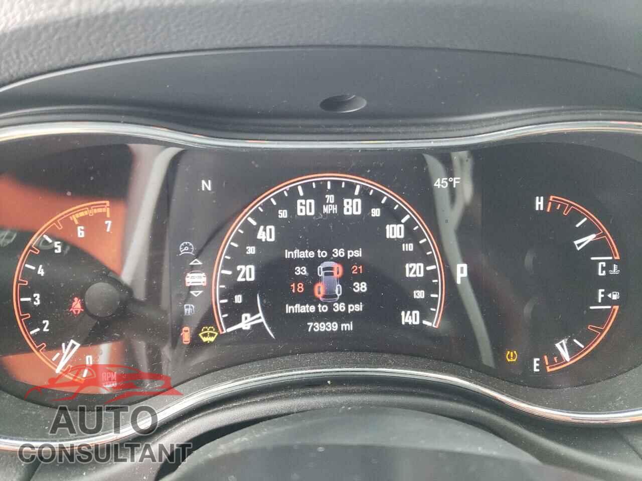DODGE DURANGO 2017 - 1C4SDJETXHC611282