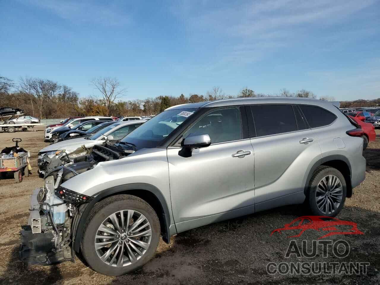 TOYOTA HIGHLANDER 2021 - 5TDFZRBH6MS129886