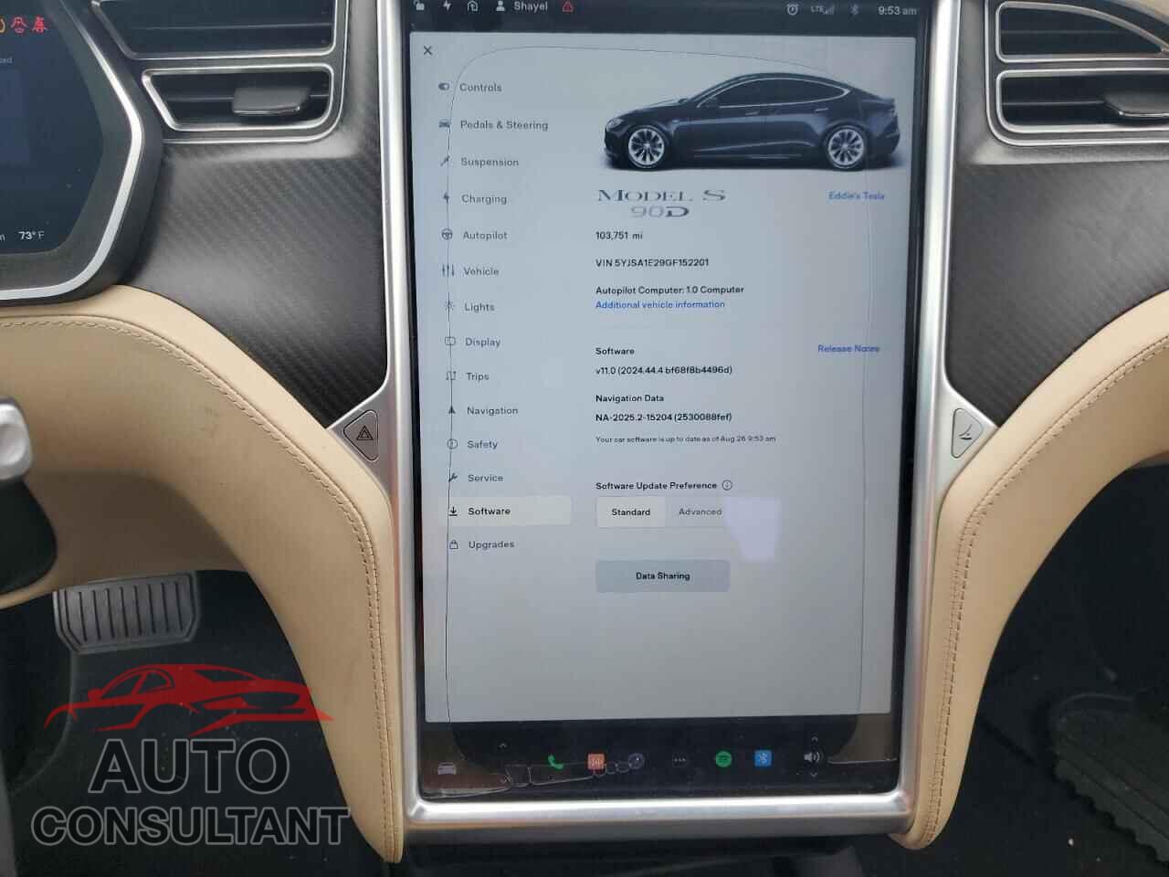 TESLA MODEL S 2016 - 5YJSA1E29GF152201