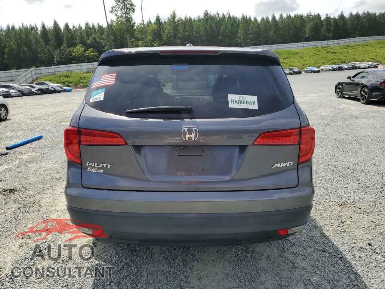 HONDA PILOT 2017 - 5FNYF6H84HB044286