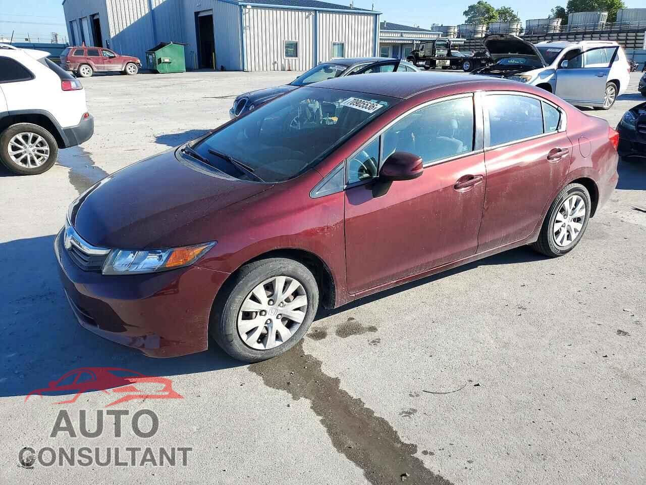 HONDA CIVIC 2012 - 2HGFB2F56CH532695
