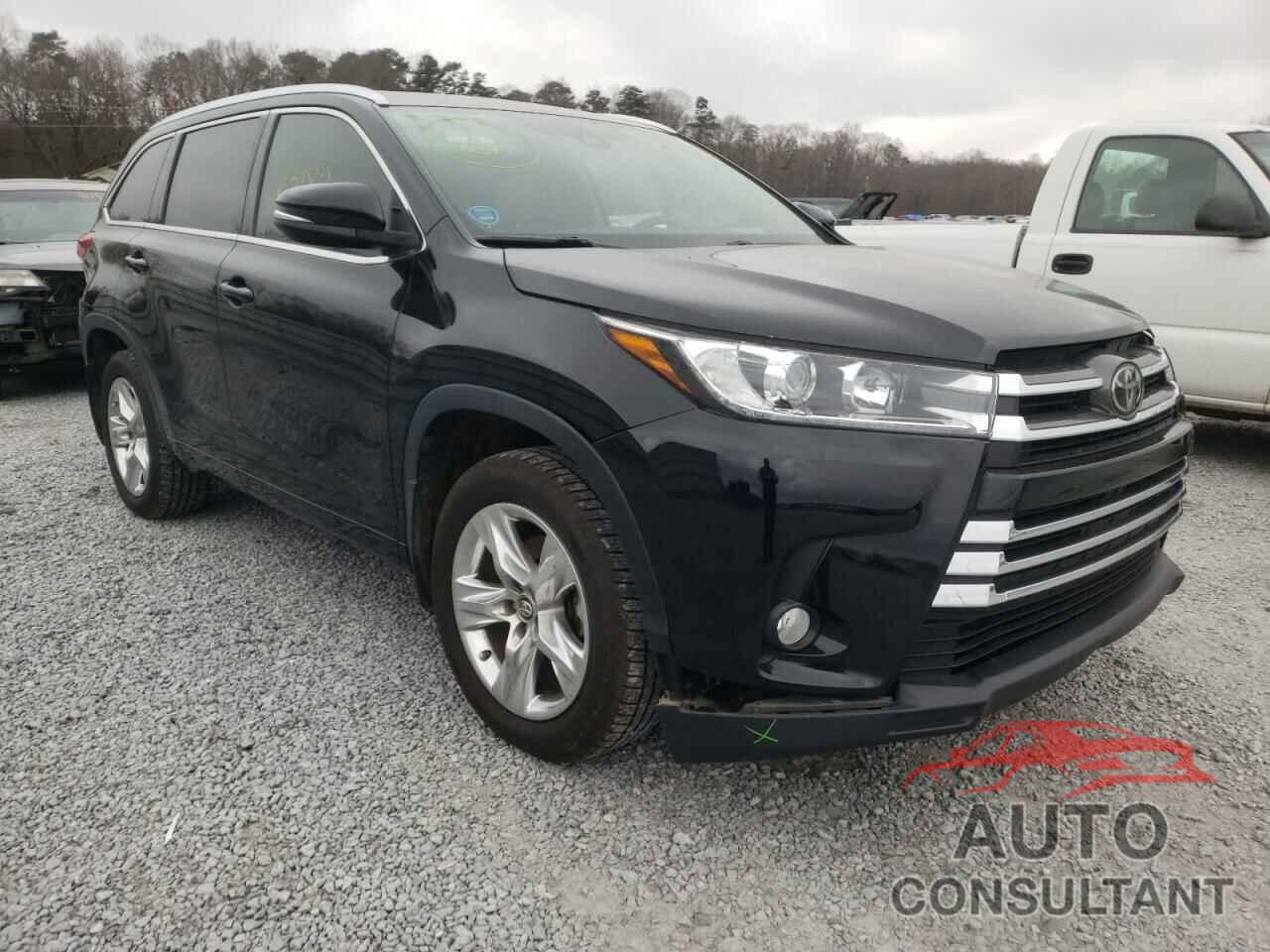 TOYOTA HIGHLANDER 2018 - 5TDDZRFH2JS829255