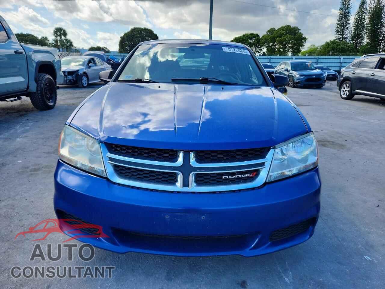 DODGE AVENGER 2013 - 1C3CDZAG4DN594137