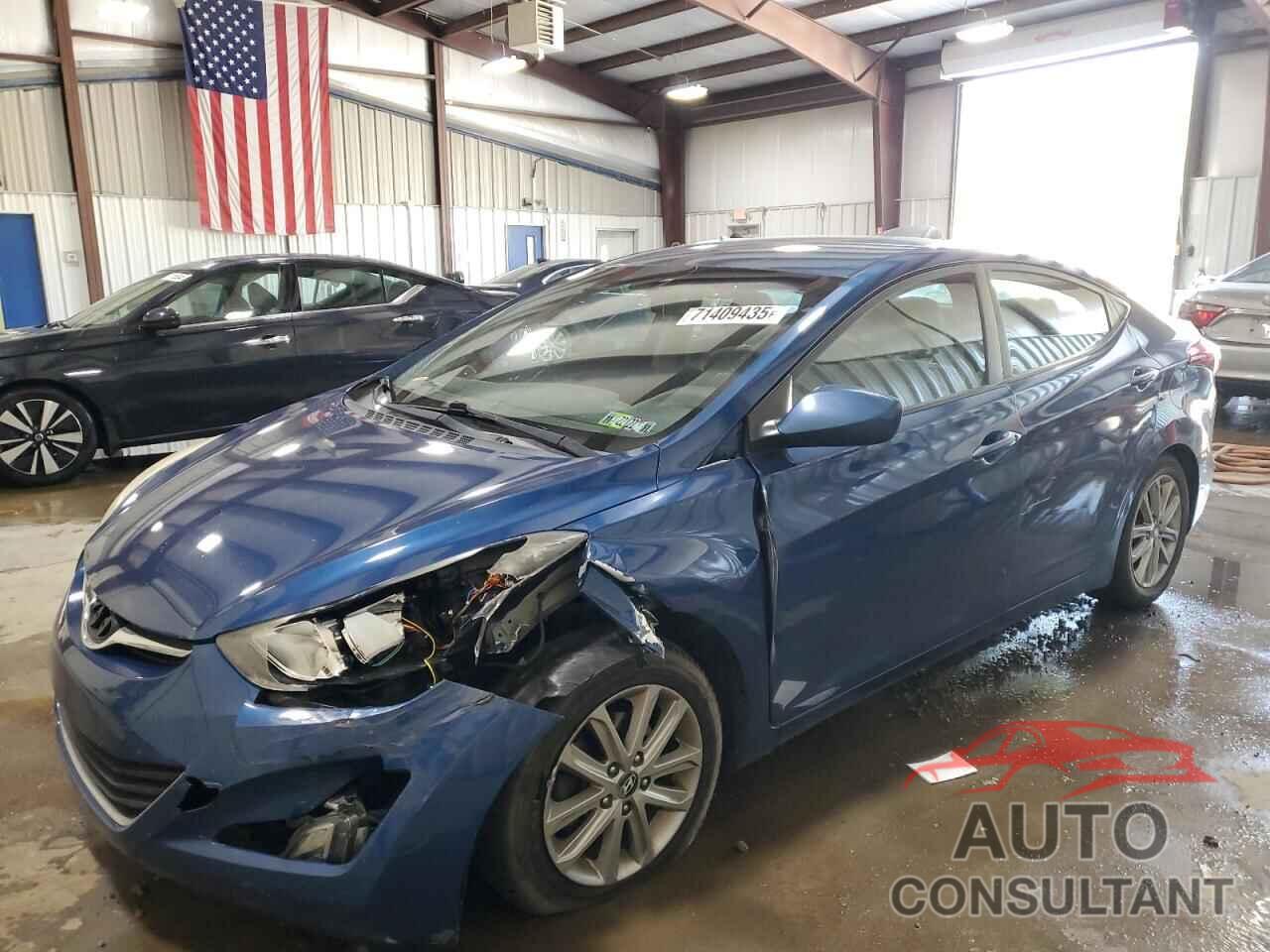 HYUNDAI ELANTRA 2016 - KMHDH4AE7GU571818