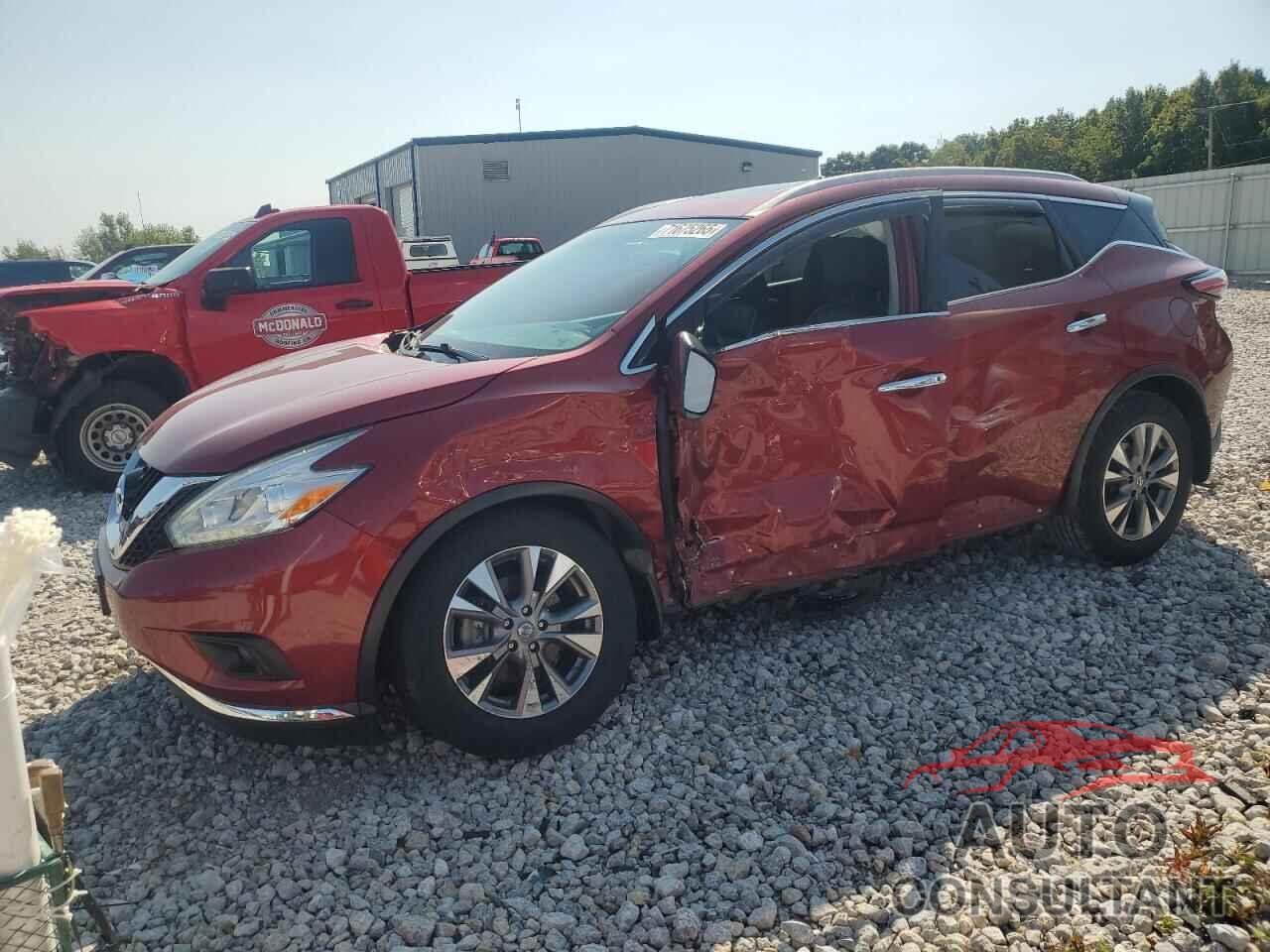 NISSAN MURANO 2017 - 5N1AZ2MH4HN122750