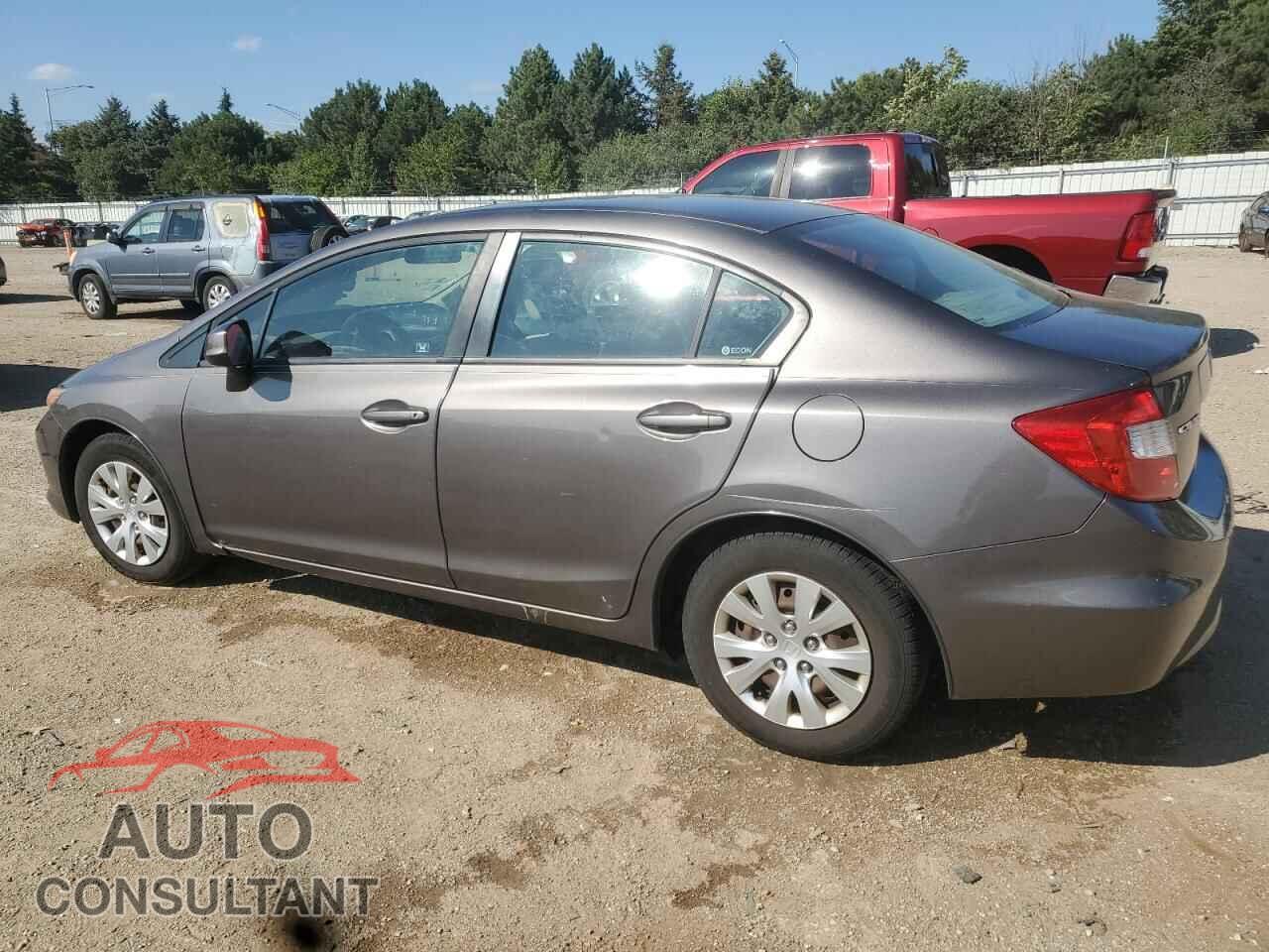 HONDA CIVIC 2012 - 19XFB2F55CE083892
