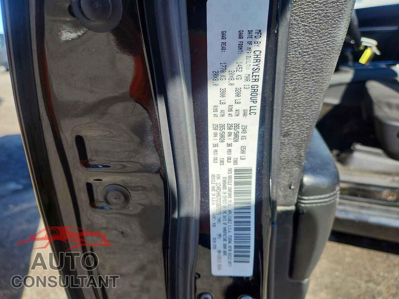 DODGE DURANGO 2013 - 1C4RDHAG7DC667223