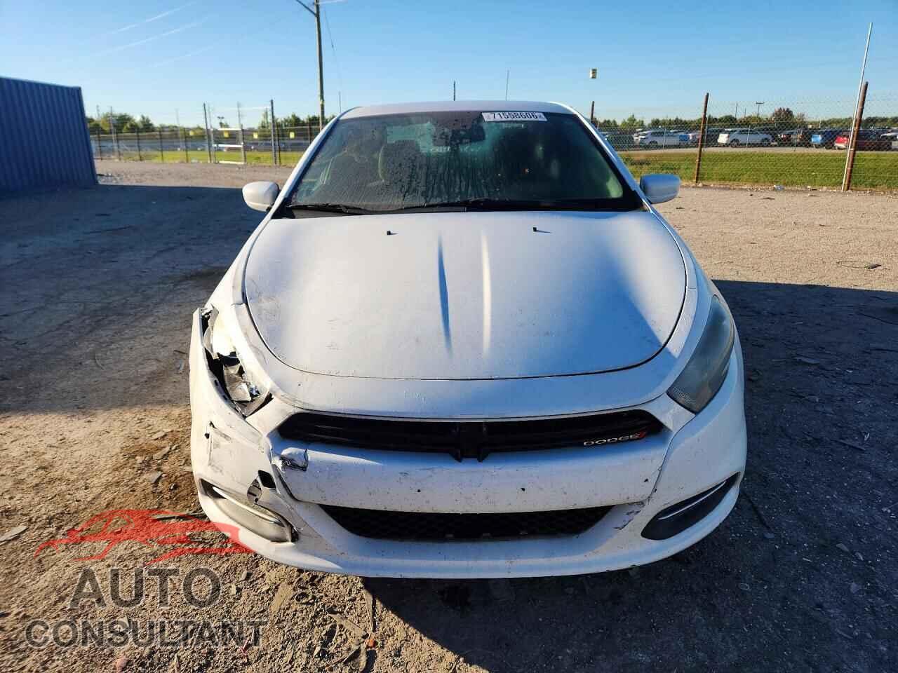 DODGE DART 2015 - 1C3CDFBB9FD265122