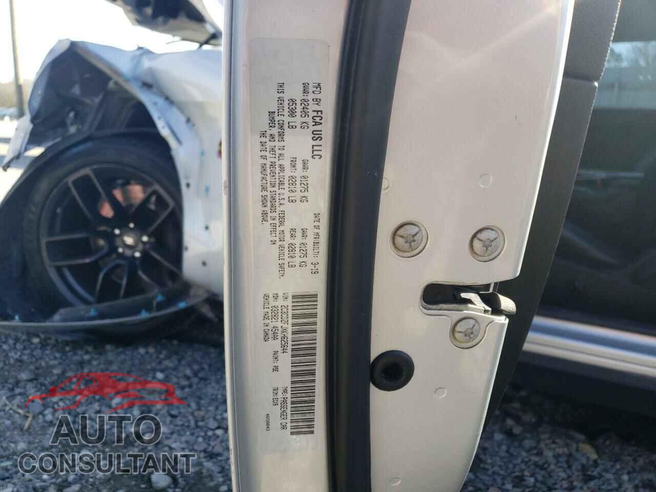 DODGE CHALLENGER 2019 - 2C3CDZFJXKH625644