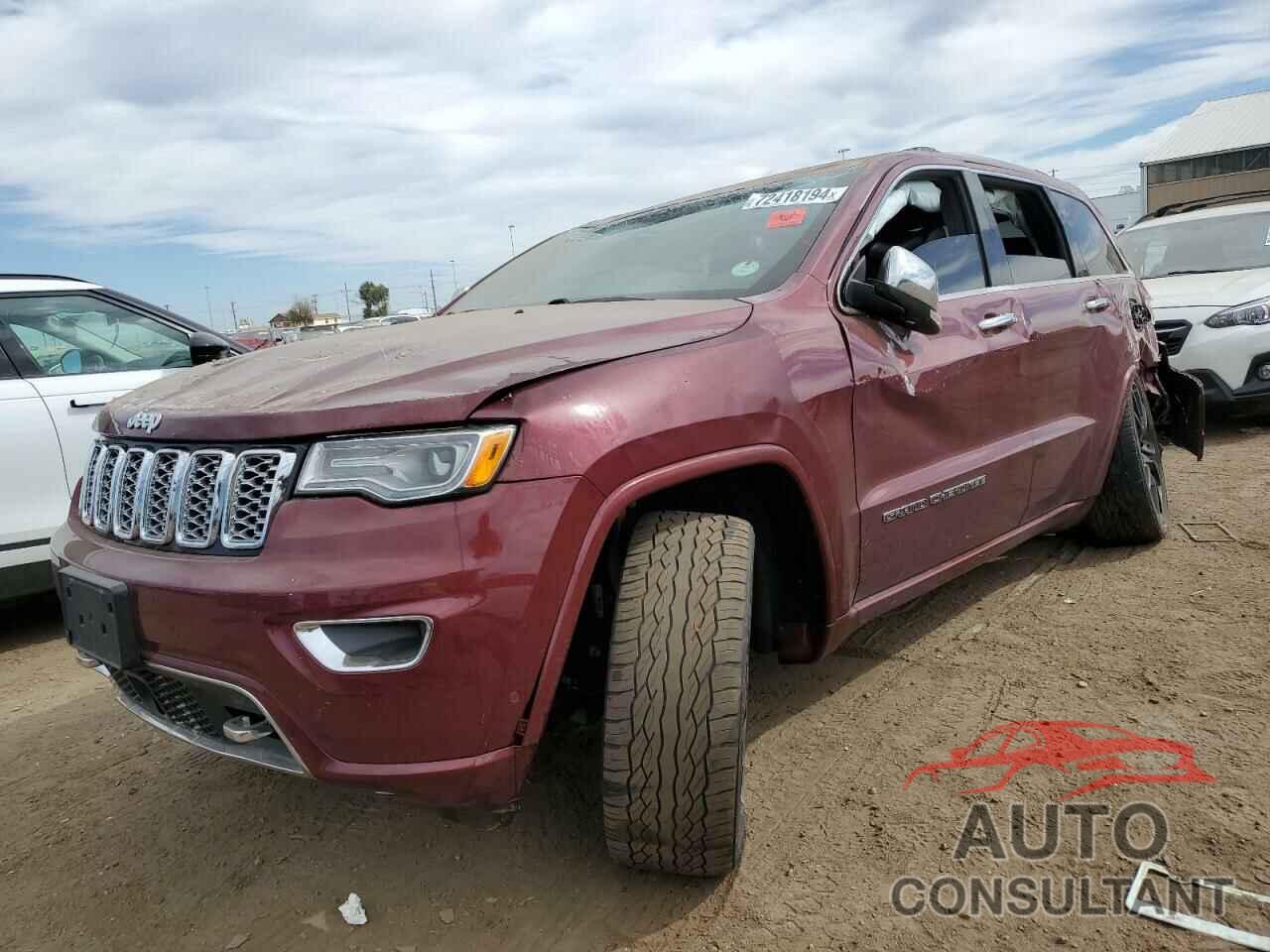 JEEP GRAND CHER 2017 - 1C4RJFCT9HC844089
