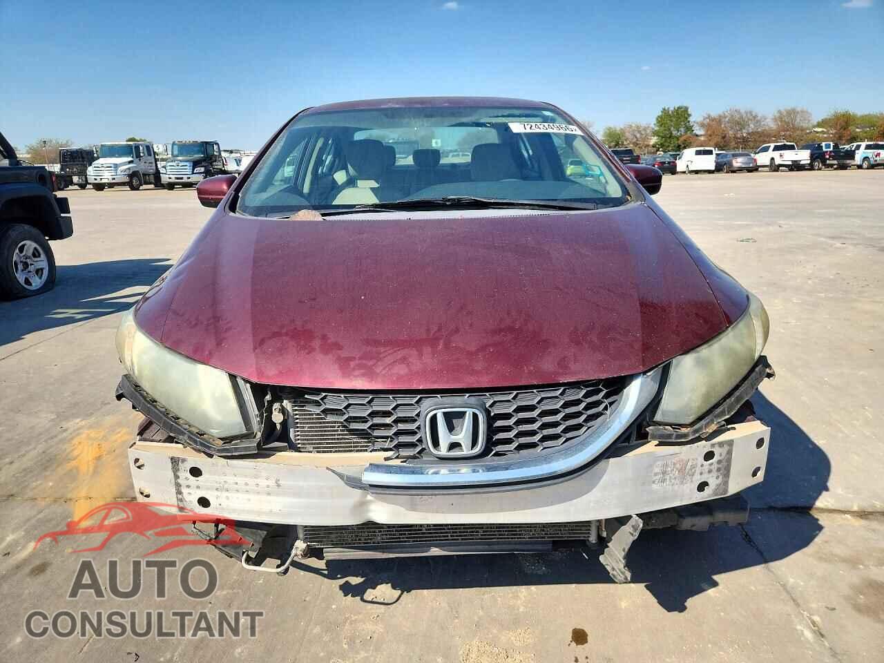 HONDA CIVIC 2014 - 2HGFB2F50EH553223