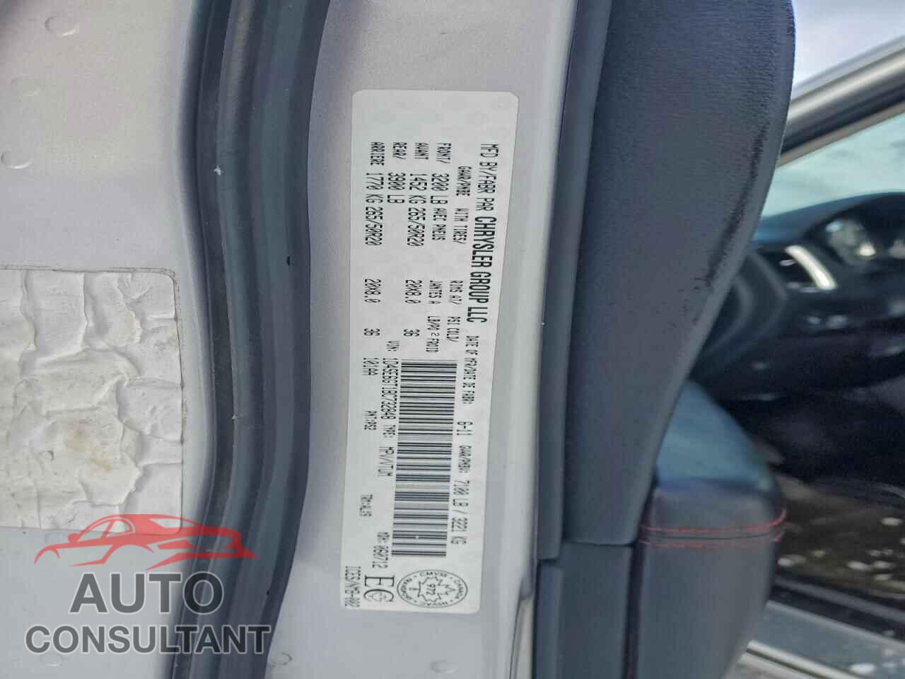 DODGE DURANGO 2011 - 1D4SE6GT1BC732848