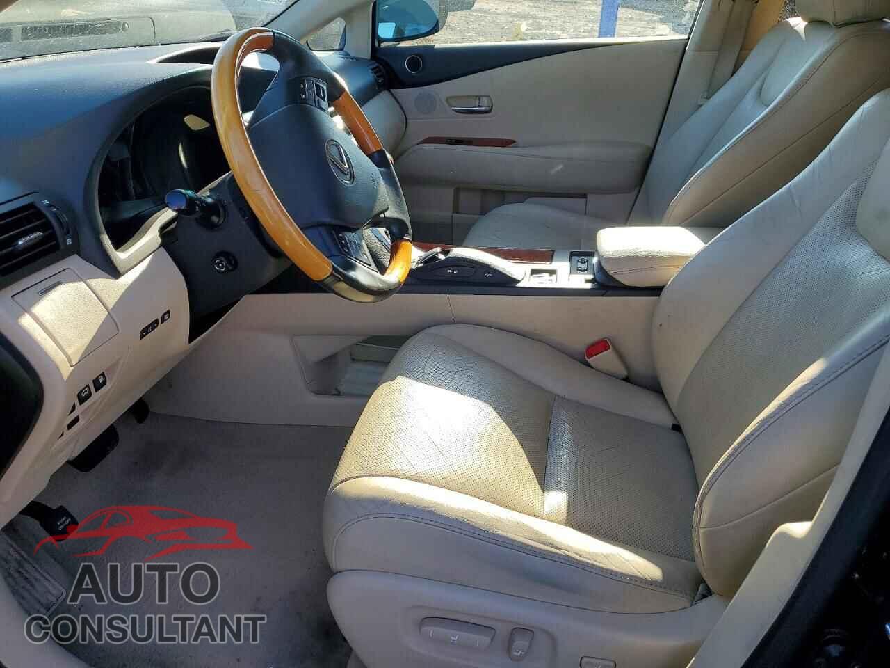 LEXUS RX350 2010 - 2T2BK1BA1AC061648