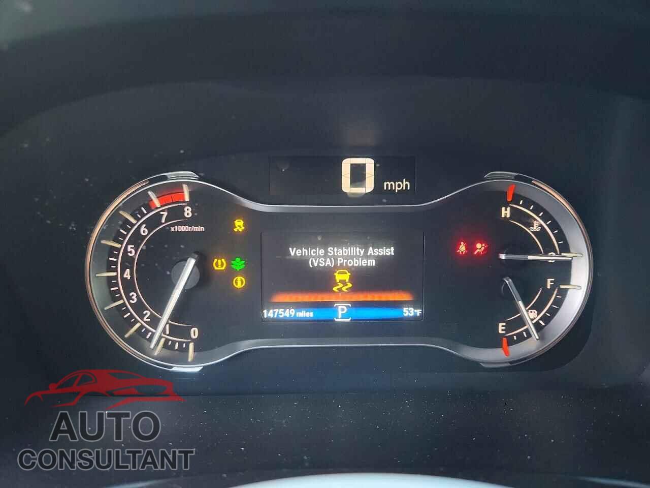 HONDA RIDGELINE 2017 - 5FPYK2F6XHB008020