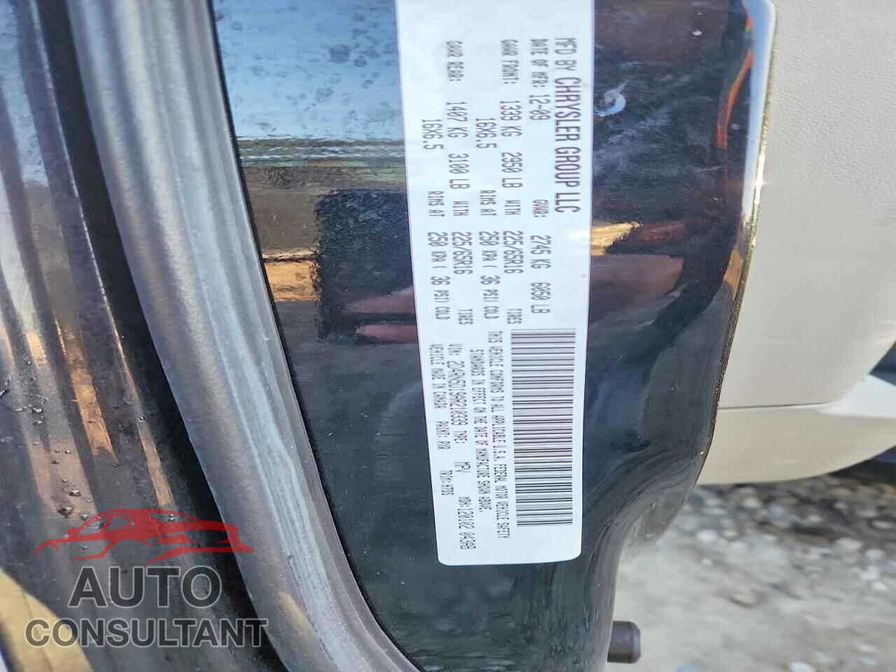 DODGE CARAVAN 2010 - 2D4RN5D19AR210339
