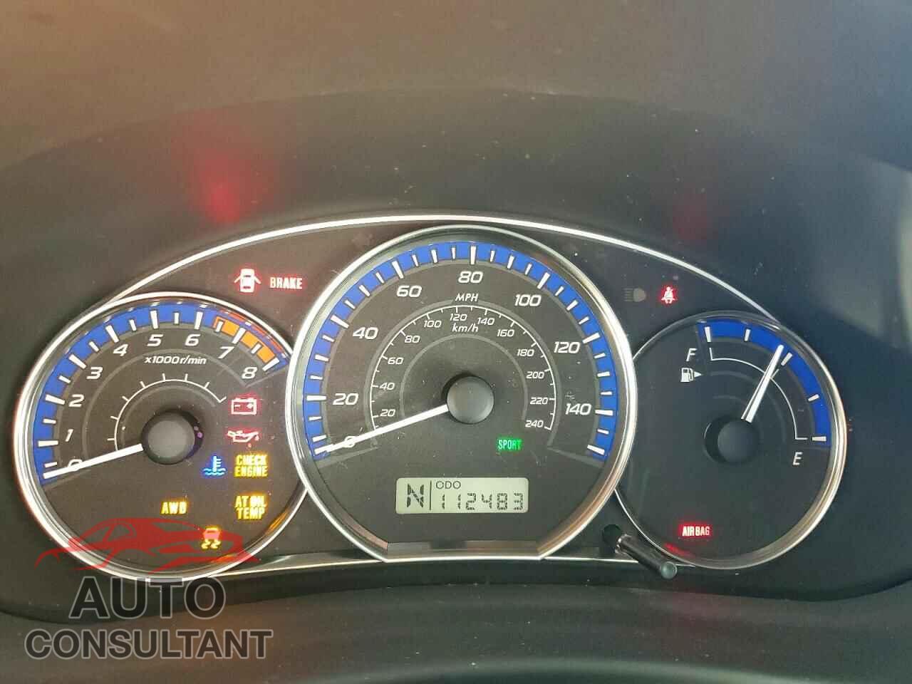 SUBARU FORESTER 2012 - JF2SHAEC3CH457161