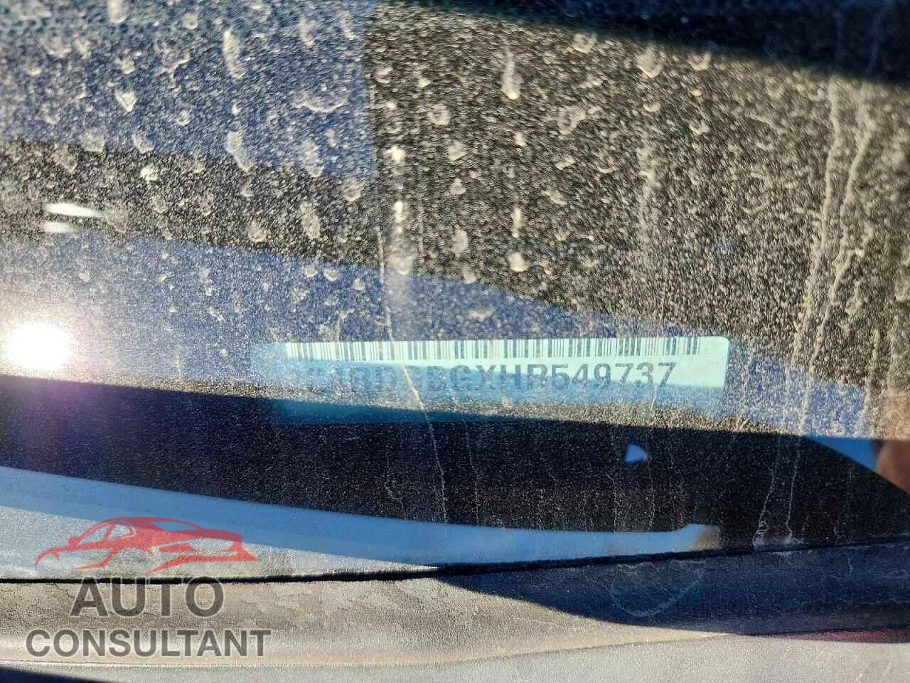 DODGE CARAVAN 2017 - 2C4RDGBGXHR549737
