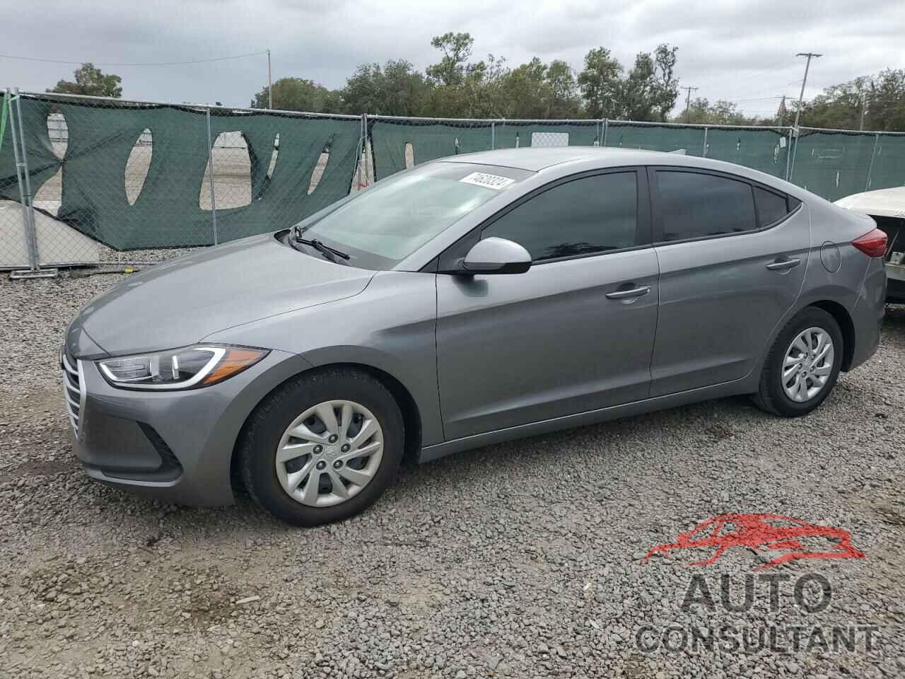 HYUNDAI ELANTRA 2017 - KMHD74LF5HU361373