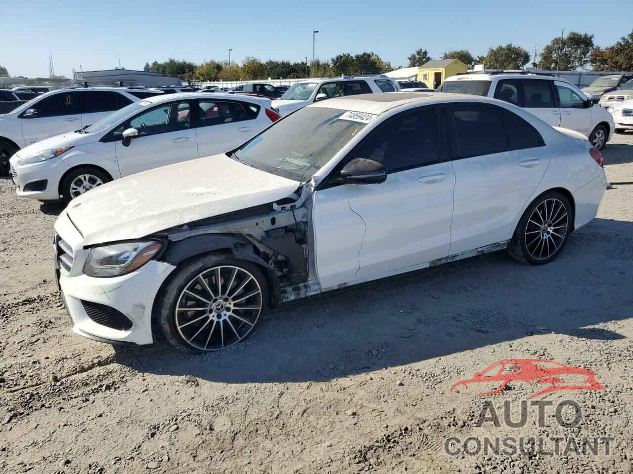 MERCEDES-BENZ C-CLASS 2018 - 55SWF4JB3JU271765