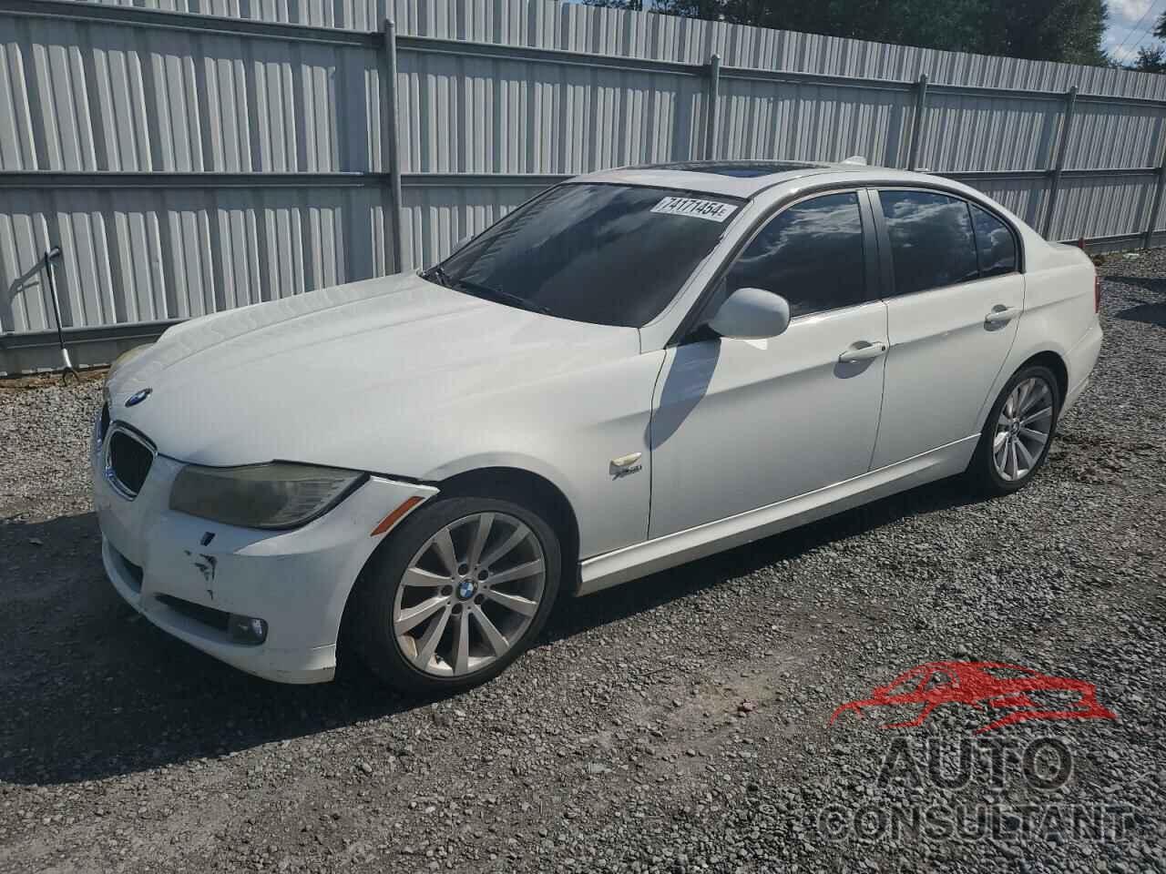 BMW 3 SERIES 2009 - WBAPK53569A644653