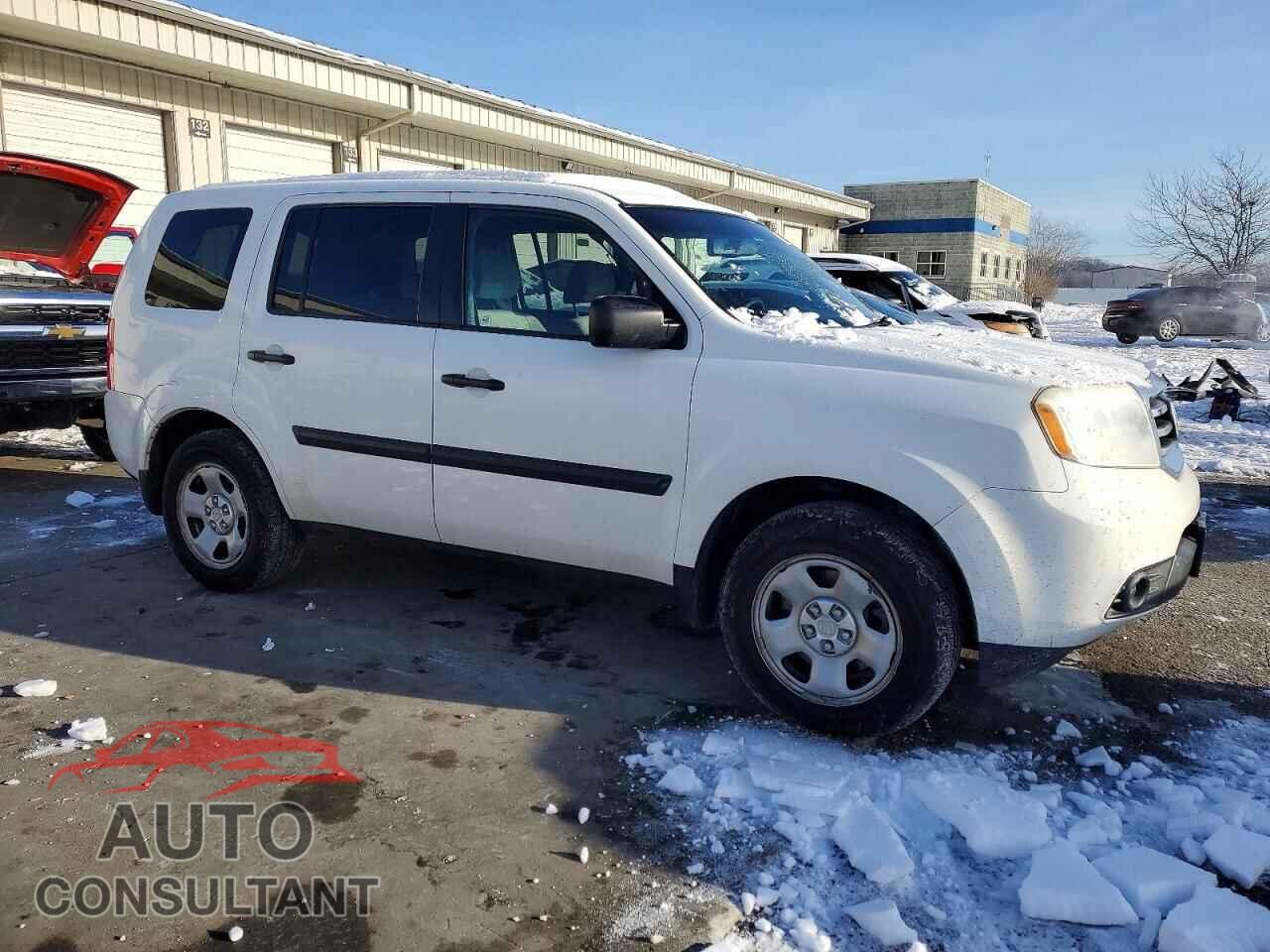 HONDA PILOT 2012 - 5FNYF4H24CB005206