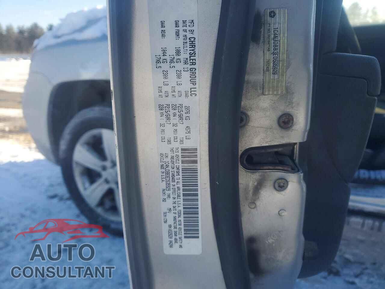 JEEP COMPASS 2014 - 1C4NJDBB3ED535929