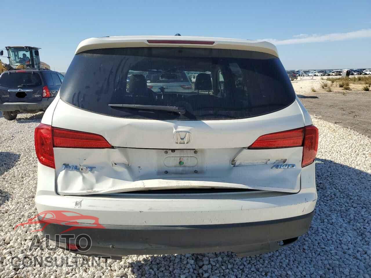 HONDA PILOT 2017 - 5FNYF6H52HB003256