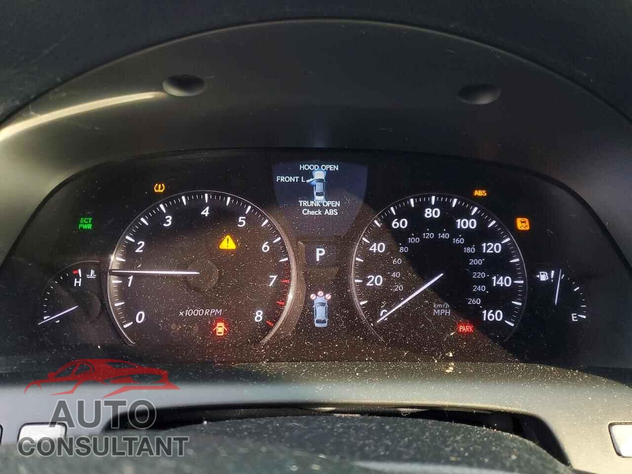 LEXUS LS460 2012 - JTHCL5EF9C5015486