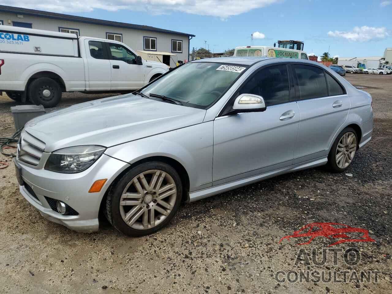 MERCEDES-BENZ C-CLASS 2009 - WDDGF54X39F238653