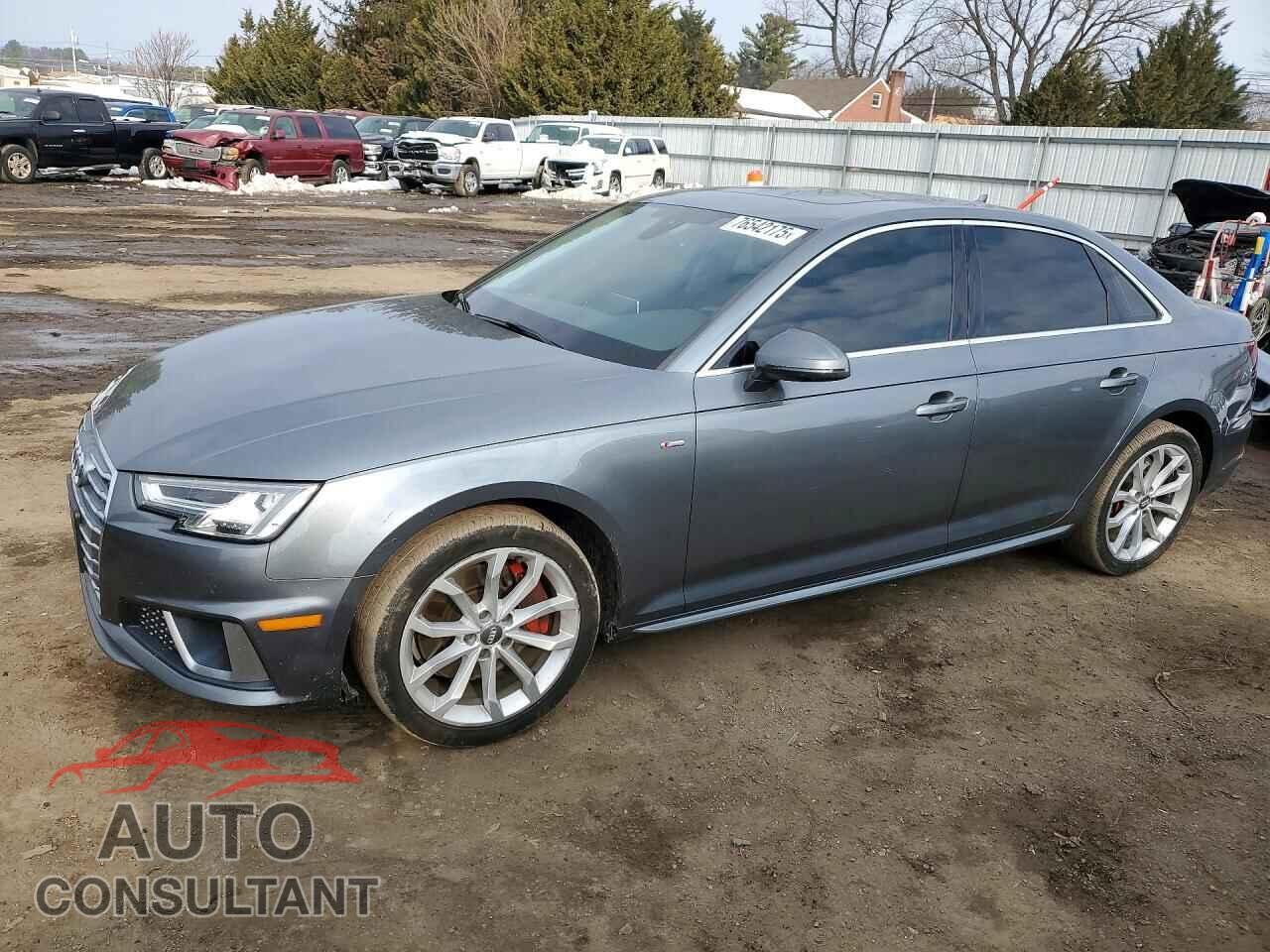 AUDI A4 2019 - WAUENAF48KN001827