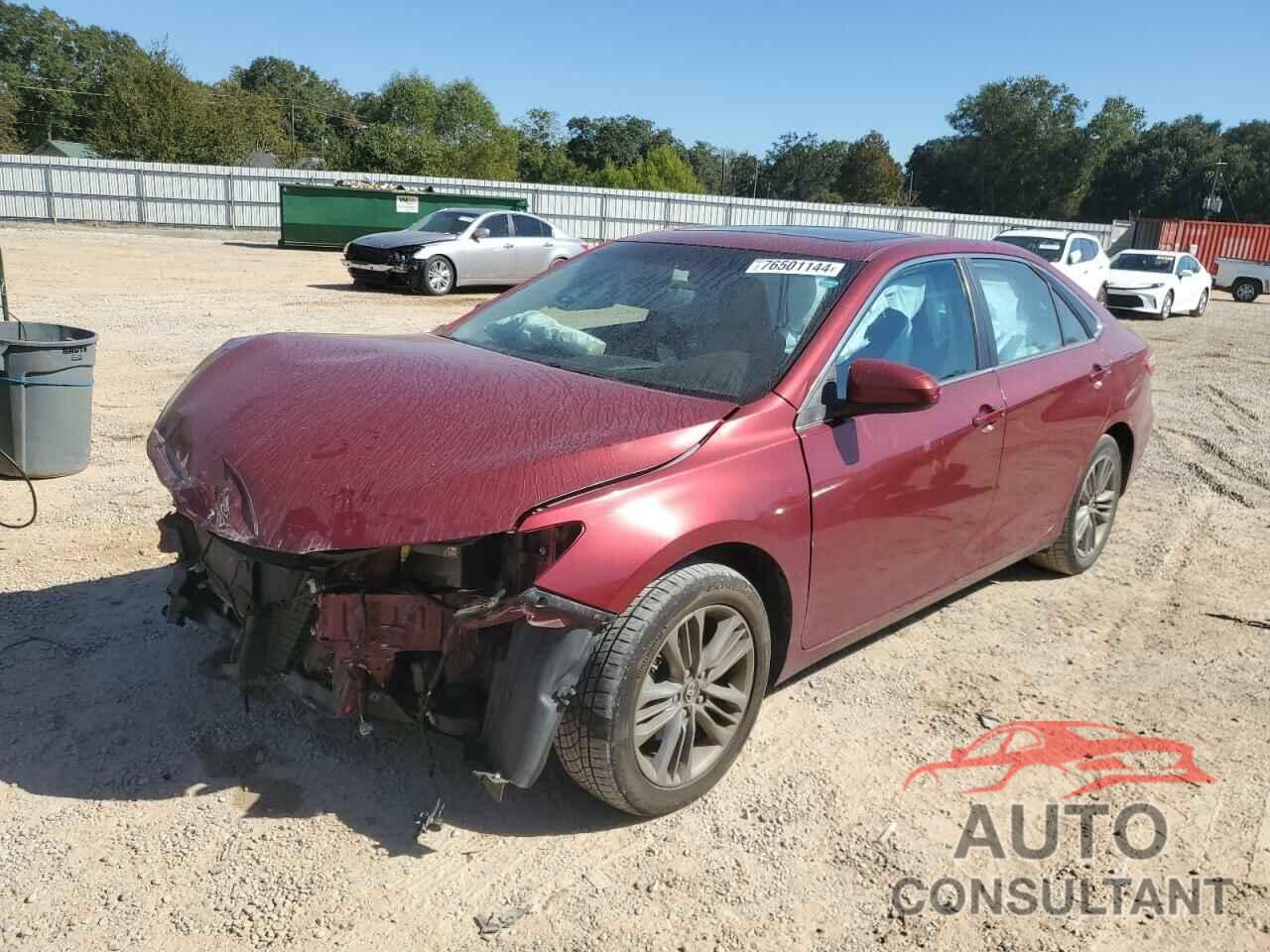 TOYOTA CAMRY 2017 - 4T1BF1FK8HU644206