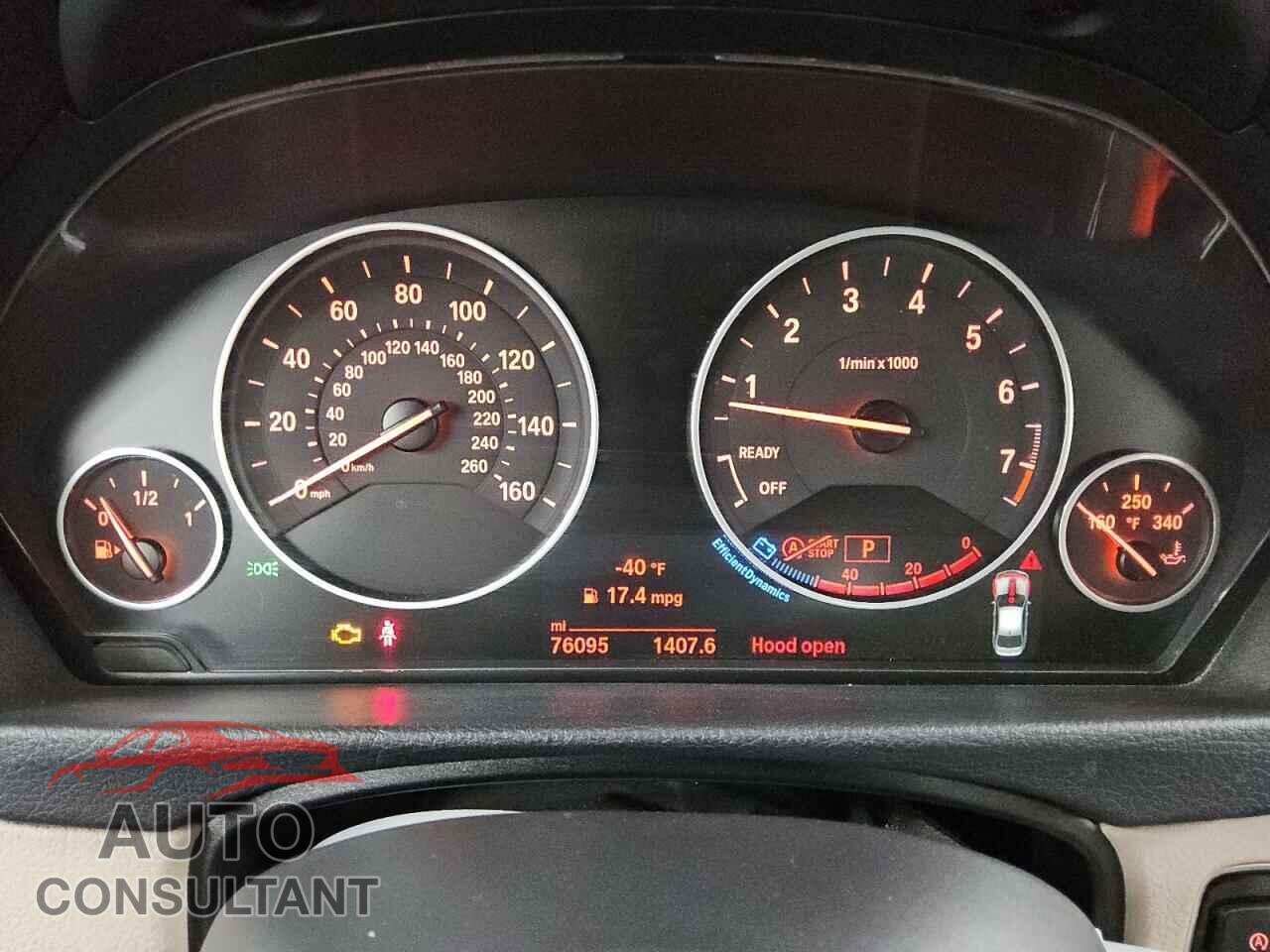 BMW 3 SERIES 2016 - WBA8E3G59GNU01998