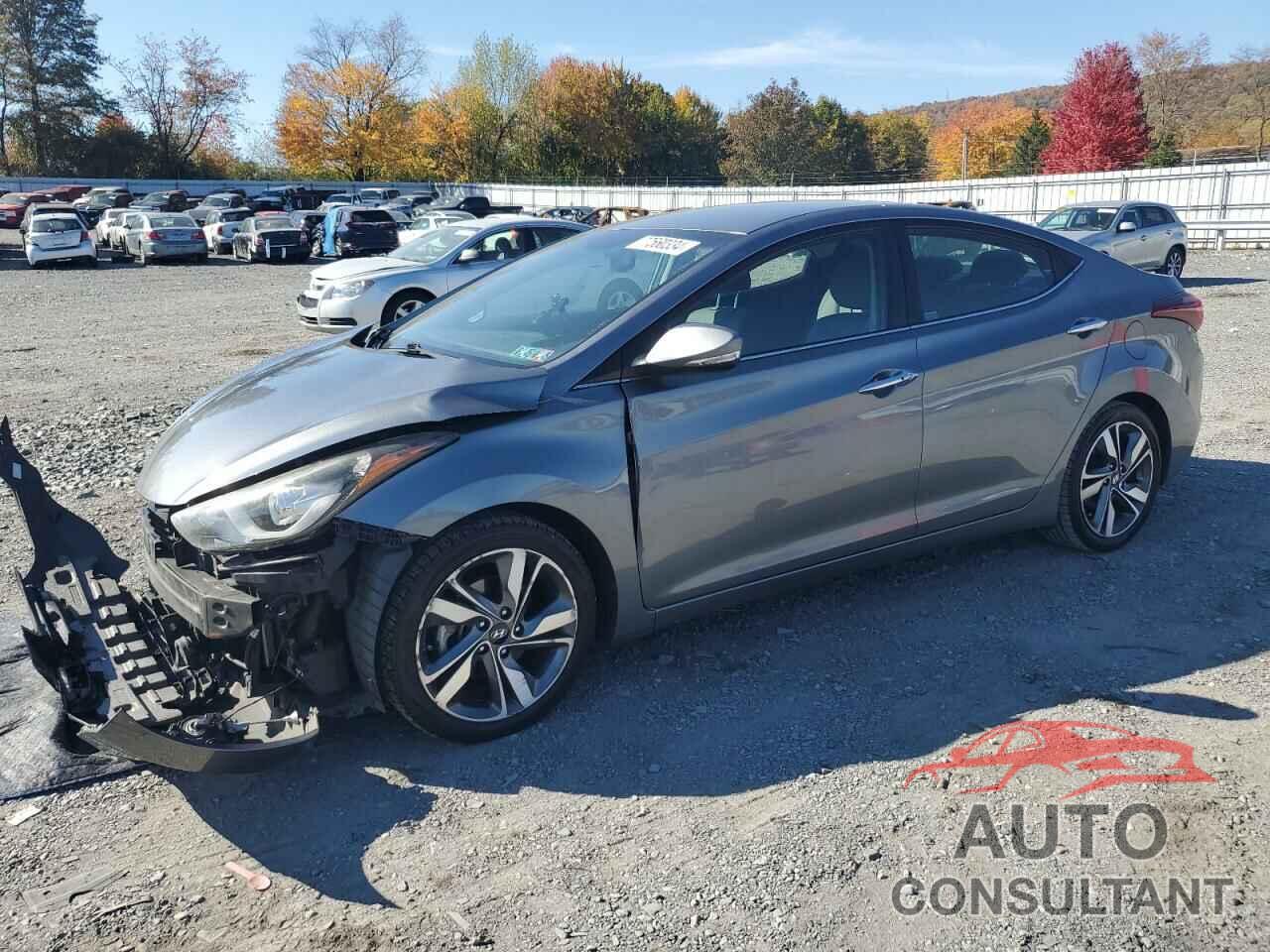 HYUNDAI ELANTRA 2016 - KMHDH4AE8GU597358