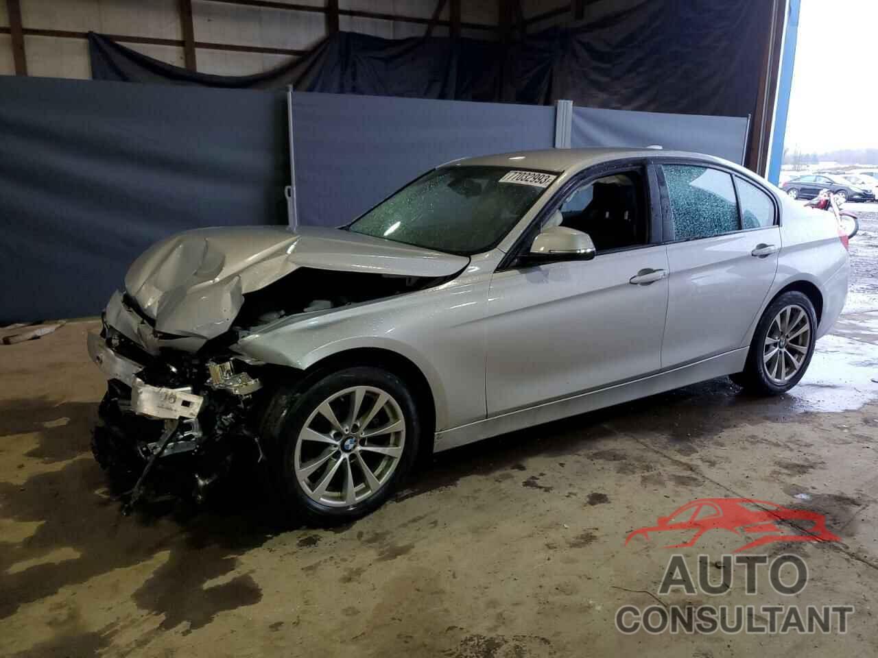 BMW 3 SERIES 2017 - WBA8E5G52HNU22916