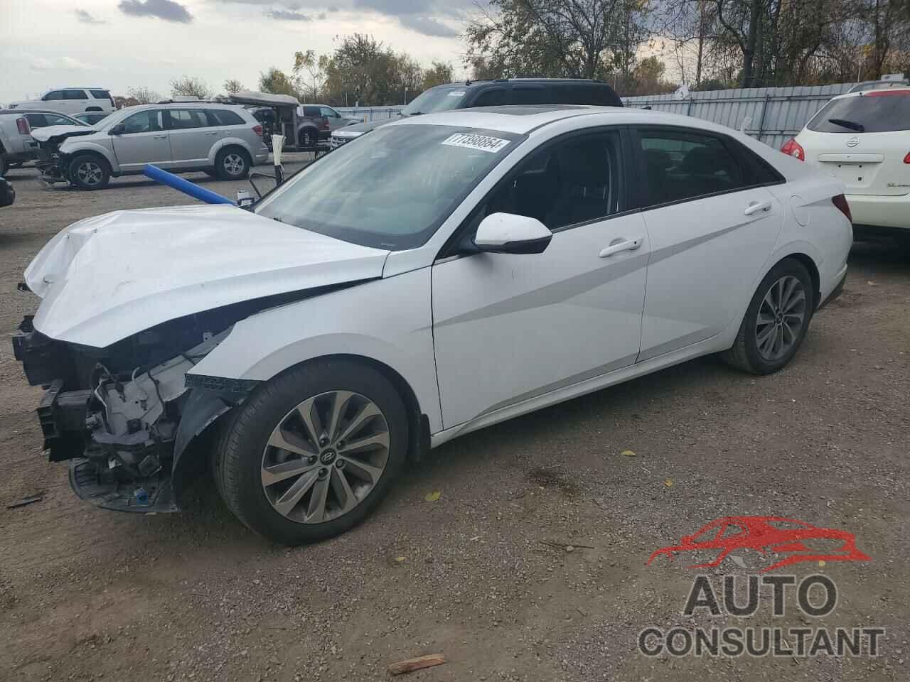 HYUNDAI ELANTRA 2021 - KMHLN4AG3MU166590