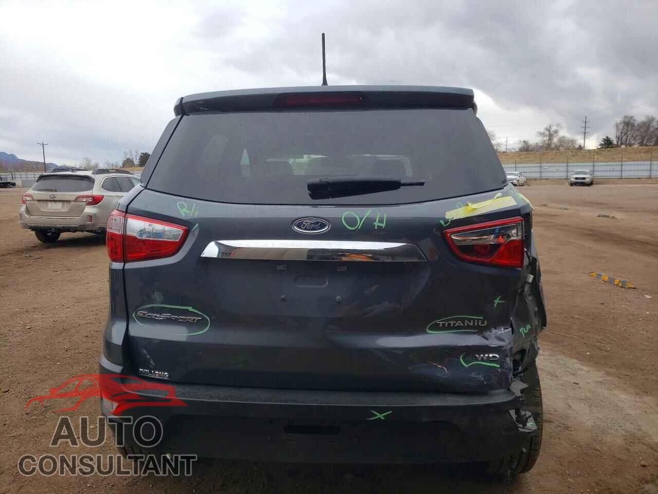 FORD ECOSPORT 2020 - MAJ6S3KL8LC337084