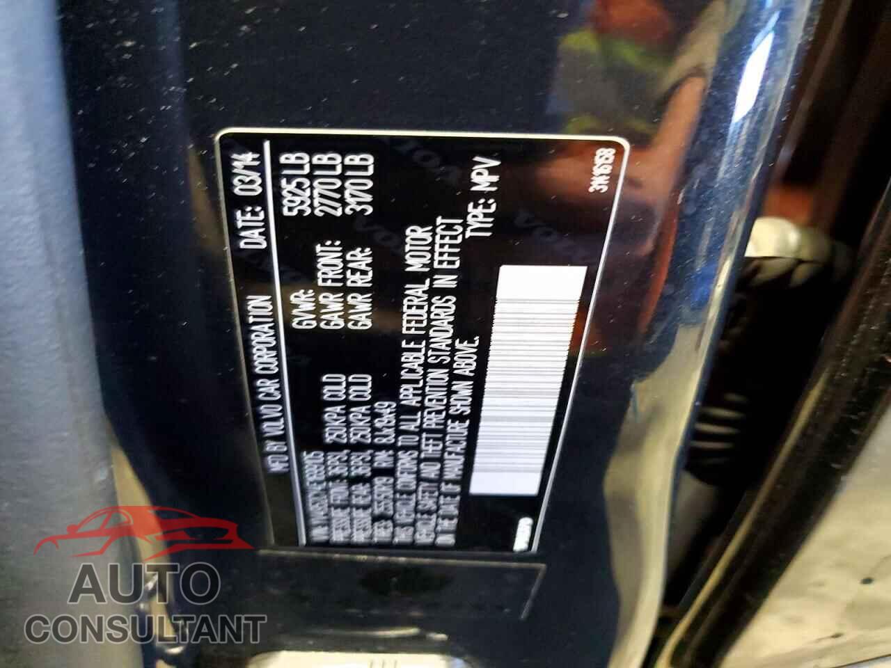 VOLVO XC90 2014 - YV4952CY4E1699105